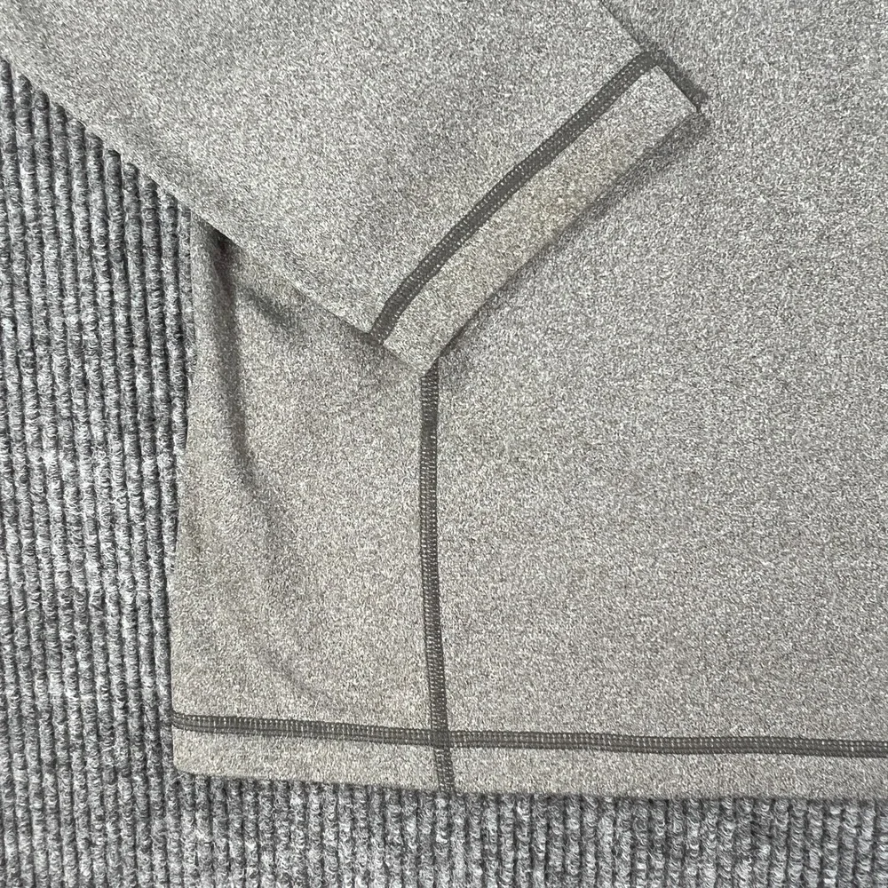 The North Face Sweatshirt Mens 2XL XXL Gray Long Sleeve Mock Neck 1/4 Zip